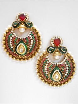 Polki Earrings